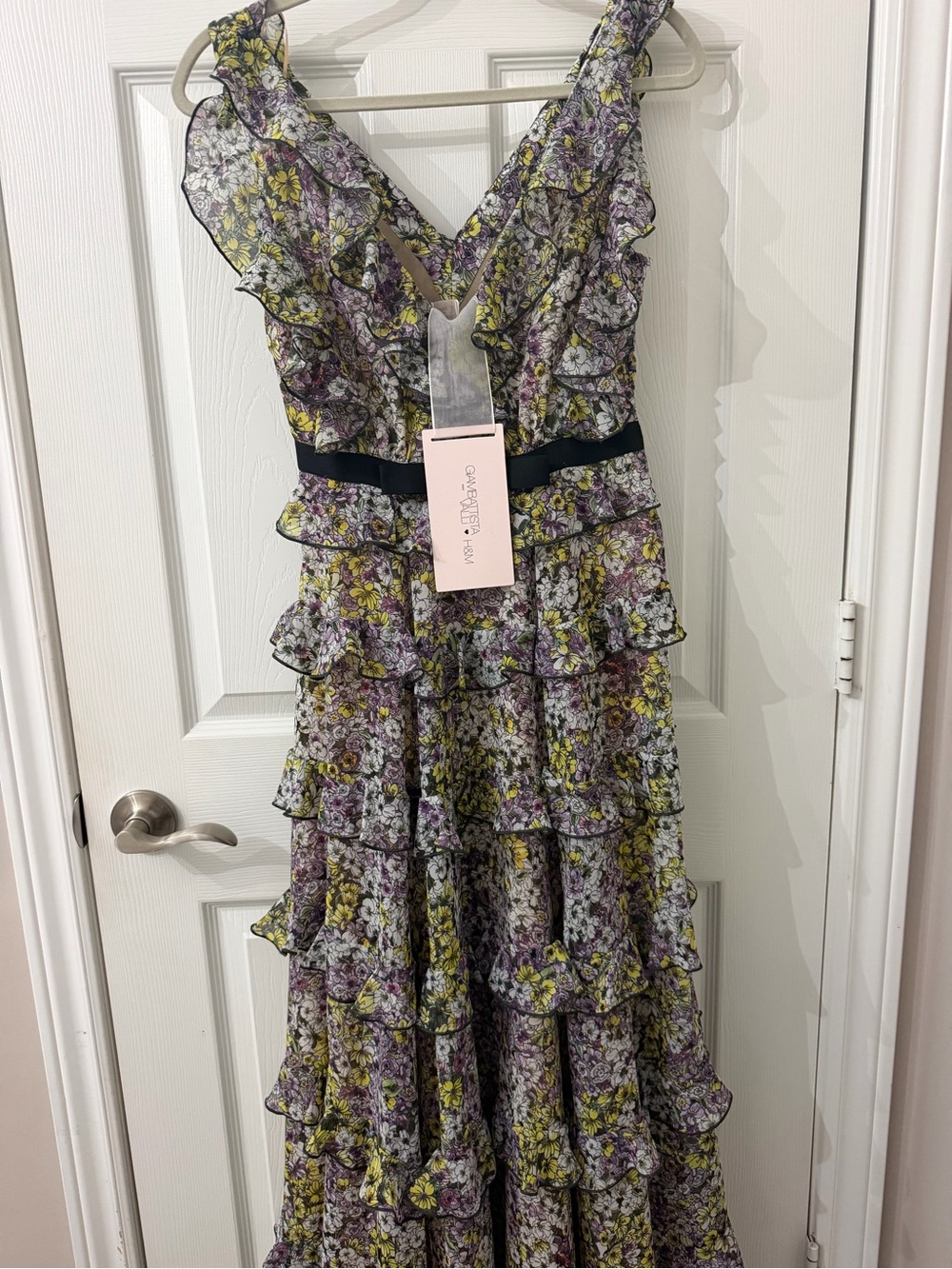 Giambattista Valli xH&M floral tiered dress